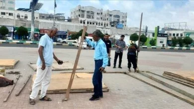 الانتقالي يبدأ اعتصامه في خور مكسر للمطالبة بالاستقلال 2