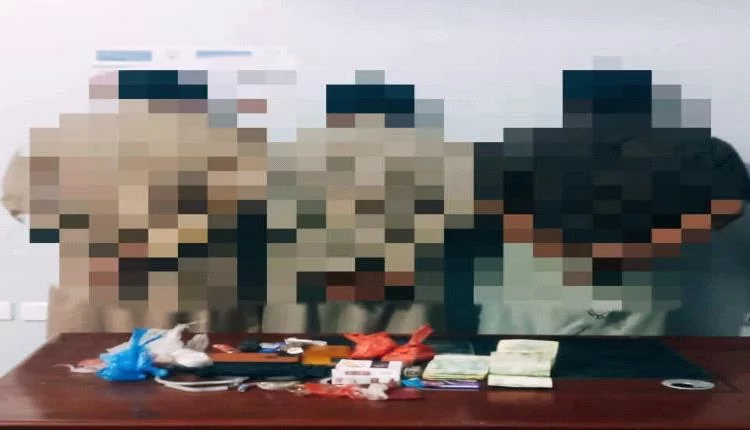 شبوة.. ضبط ثلاثة مروجين للمخدرات في عملية أمنية نوعية