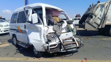 حادث على خط الجسر بعدن.. دباب يتضرر وغياب معلومات عن الإصابات 2