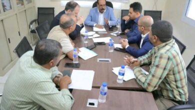 العقربي يبحث مع الـ (UNOPS) تعزيز التعاون المشترك في مشاريع البنية التحتية 2