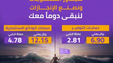 بنك الكريمي يعلن أرباح 2025 ويؤكد التزامه الاستراتيجي بإدارة استثماراته وتعزيز ريادته المصرفية 2