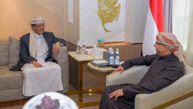 طارق صالح ومحافظ المهرة يبحثان تعزيز الاستقرار ودعم التنمية بالمحافظة 3