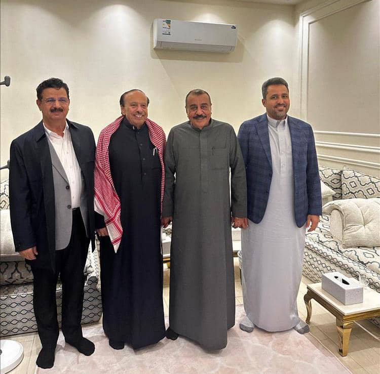 تعزيز اللحمة الوطنية.. الفريق ناصر هادي يستقبل قيادات وطنية في الرياض 1