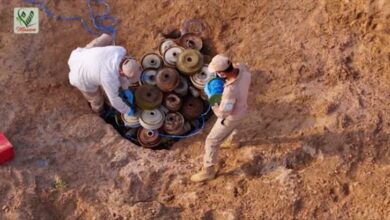إنجاز جديد لمشروع «مسام»: انتزاع 4.9 آلاف لغم ومتفجر خلال شهر واحد 5