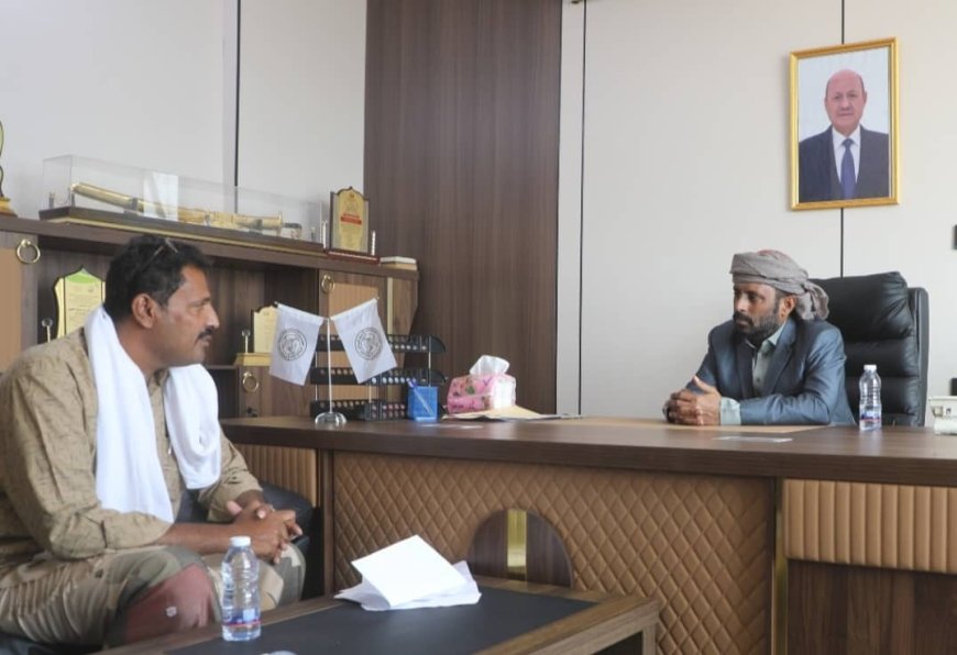 وكيل أول حضرموت يطّلع على الاحتياجات الأساسية لمديرية غيل بن يمين المكلا 1