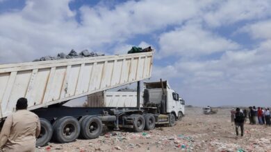 عدن: إتلاف 300 طن من مواد محظورة تستخدم في صناعة الإسمنت 2