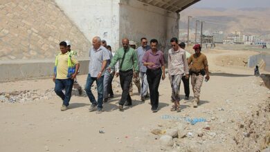 وكيل حضرموت يوجه بمعالجة المياه الراكدة في خور المكلا 4