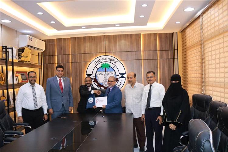 جامعة حضرموت توقع مذكرة تفاهم للتعاون الصحي المشترك مع مؤسسات طبية 1