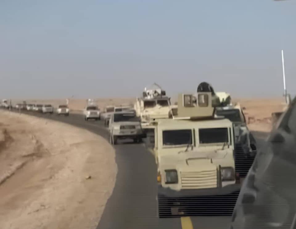 قوات “درع الوطن” تبدأ دخولها إلى عدن عبر نقطة العلم 1