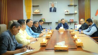 محافظ عدن يبحث مع مفوضية اللاجئين خطة التدخلات والمشاريع للعام الجاري 3