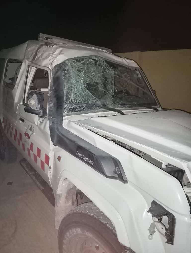 إصابة ثلاثة جنود إثر انقلاب سيارة إسعاف عسكرية في المهرة 1