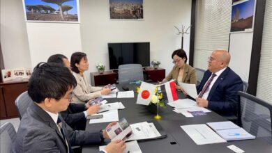 السفير السنيني يبحث مع الوكالة اليابانية (جايكا) سبل توسيع مشاريعها وبرامجها في اليمن 2