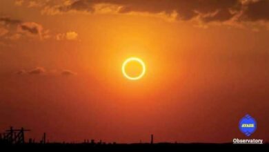 فلكي يمني يكشف عن كسوف حلقي للشمس قبل حلول شهر #رمضان 2