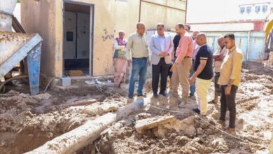 وكيل أول عدن يتفقد أعمال محطة ضخ الصرف الصحي الرئيسية بالمنصورة 2