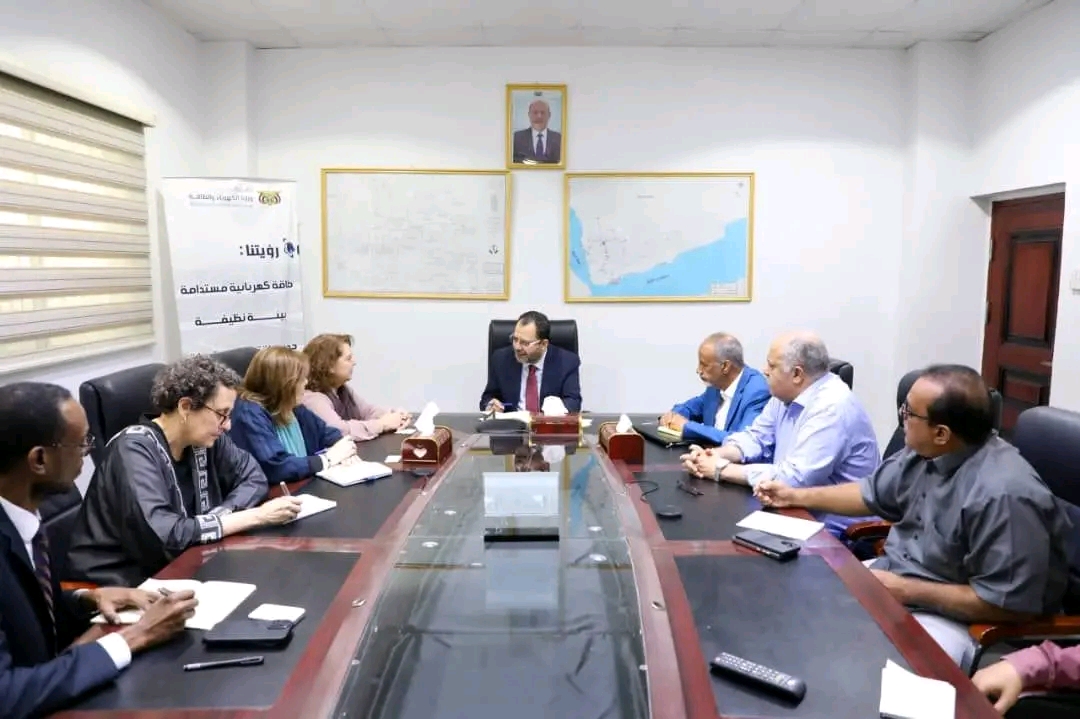 وزير الكهرباء يبحث مع البرنامج الإنمائي تعزيز التعاون في مشاريع الطاقة المتجددة 1