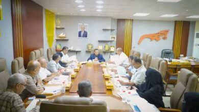اجتماع بعدن يناقش التحديات والصعوبات التي تواجه مؤسسة المياه والصرف الصحي وسبل معالجتها 5