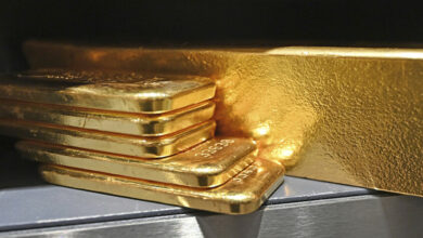 أسعار الذهب تهوي فوق 2% بفعل ارتفاع الفائدة والتضخم 2