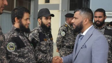 وصول القائد العام لقوات حرس المنشآت إلى عدن قادما من السعودية 2