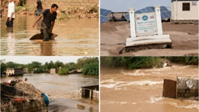 ضحايا وخسائر مدمرة جراء السيول في النجيبة بريف المخا 4