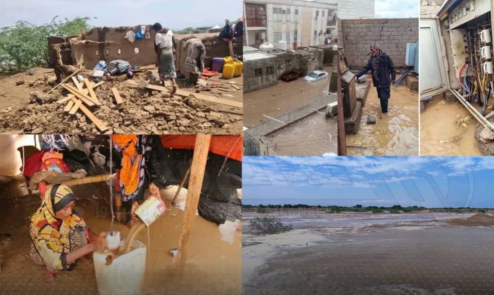 اليمن تحت الماء.. أمطار غزيرة وسيول جارفة تخلف خسائر بشرية ومادية كبيرة 1