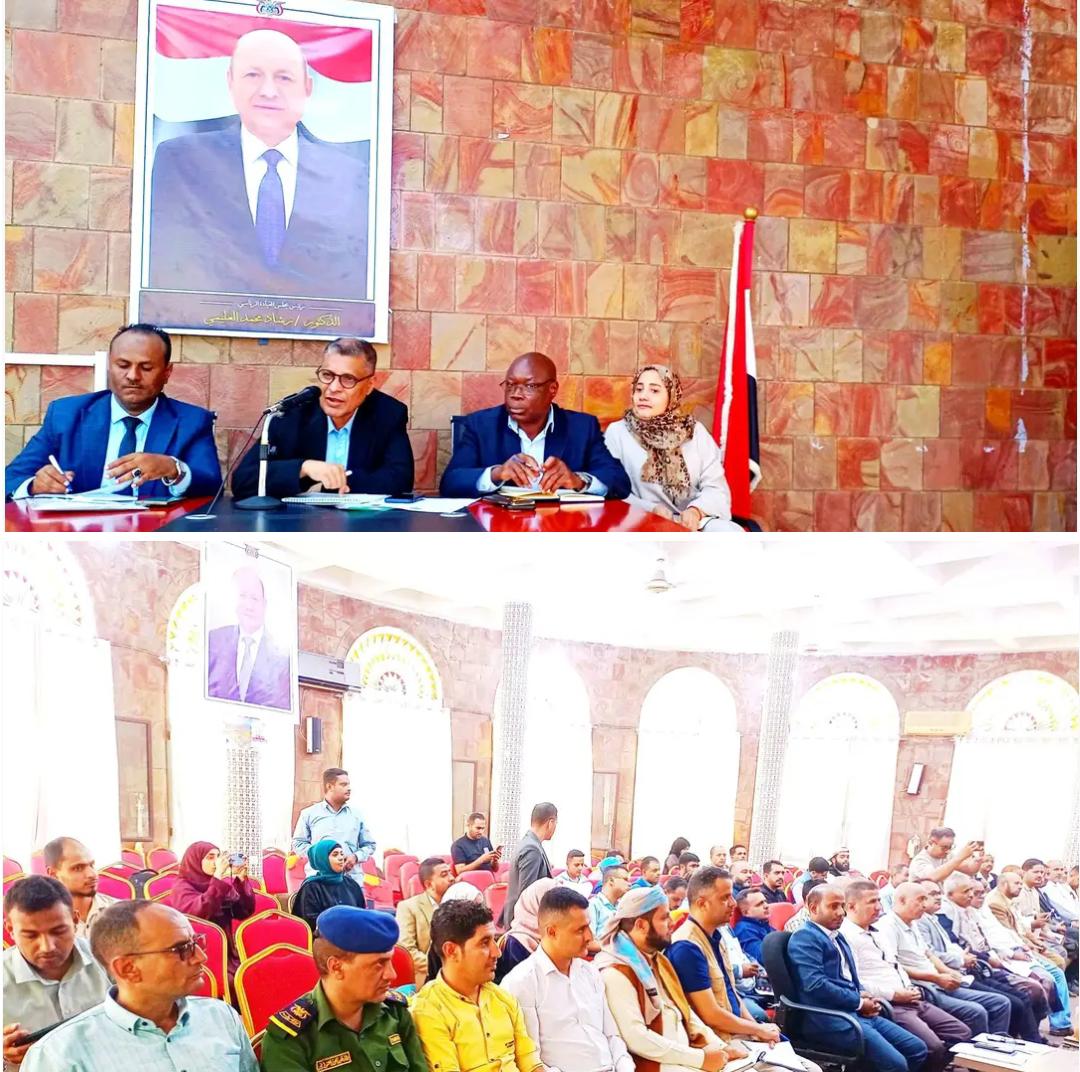 اجتماع موسع بتعز يقر تسيير قافلة إغاثية لـ 1500 أسرة متضررة من السيول بمديريات الساحل 1