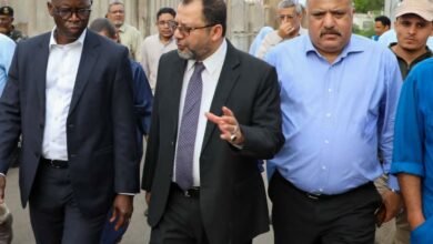 وزير الكهرباء ونائب رئيس البنك الدولي يتفقدان محطة الحسوة ويستعرضان احتياجاتها الفنية 4