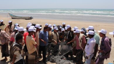 الهيئة الإقليمية (PERSGA) والهيئة العامة لحماية البيئة: تنفيذ برنامج توعية وتواصل مع صيادي منطقة ساحل أبين 5