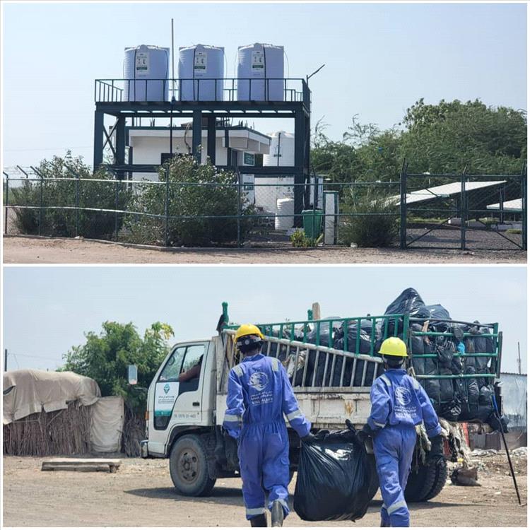 مركز الملك سلمان يضخ أكثر من 1.4 مليون لتر من المياه في الخوخة خلال أسبوع 1