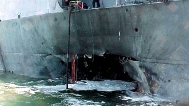 ترامب يتهم إيران بالضلوع في هجوم المدمرة الأمريكية في عدن 2