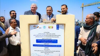 وزيرا الزراعة ومحافظ عدن يدشنان مشروع إعادة تأهيل رصيف الدوكيارد لتنشيط الصيد البحري 5