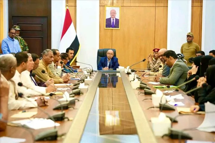 رئيس مجلس القيادة ومحافظ حضرموت يستعرض إنجازات المكتب التنفيذي بساحل حضرموت والتحديات المقبلة