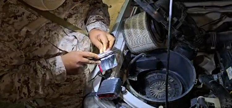 أمن منفذ الوديعة ينجح في إحباط محاولة تهريب 450 قرص من حبوب 'بريجابالين' المخدرة 1