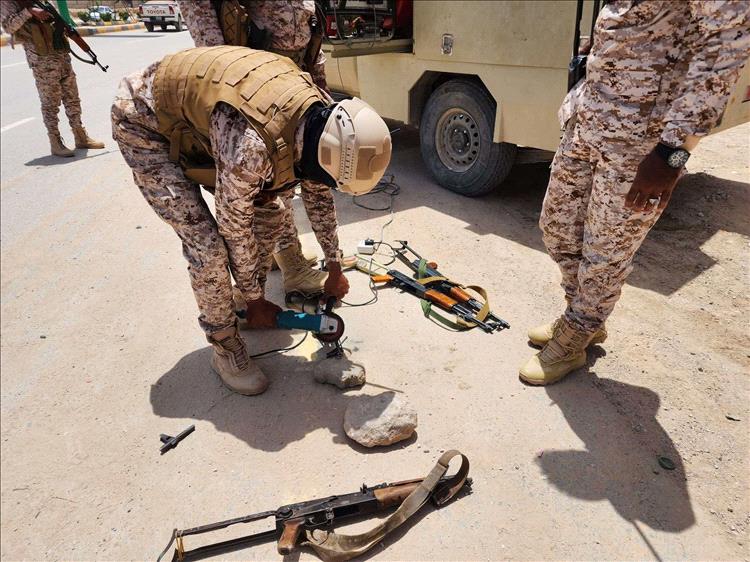 قوات درع الوطن تواصل حملتها الأمنية في سيئون ومنع حمل السلاح في وادي حضرموت 1