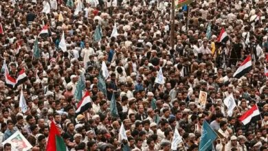 حضرموت تشهد وقفة جماهيرية حاشدة للتنديد بالهجمات الإيرانية على السعودية والدول العربية 4