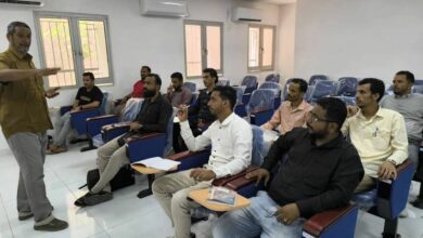 تدشين الدراسة في مساقات البكالوريوس بمعهد الدكتور أمين ناشر العالي للعلوم الصحية بعدن 3