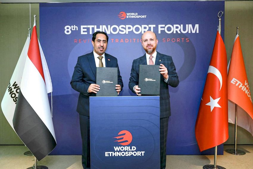 اليمن "والإثنوسبورت" توقّعان مذكرة تفاهم لتعزيز الرياضات التقليدية 1