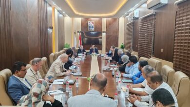 اجتماع صحي في عدن يناقش الوضع الراهن وخطط وبرامج التدخلات الصحية 4