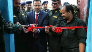 محافظ لحج يفتتح فرع الأحوال المدنية والسجل المدني بمديرية تُبَن 6