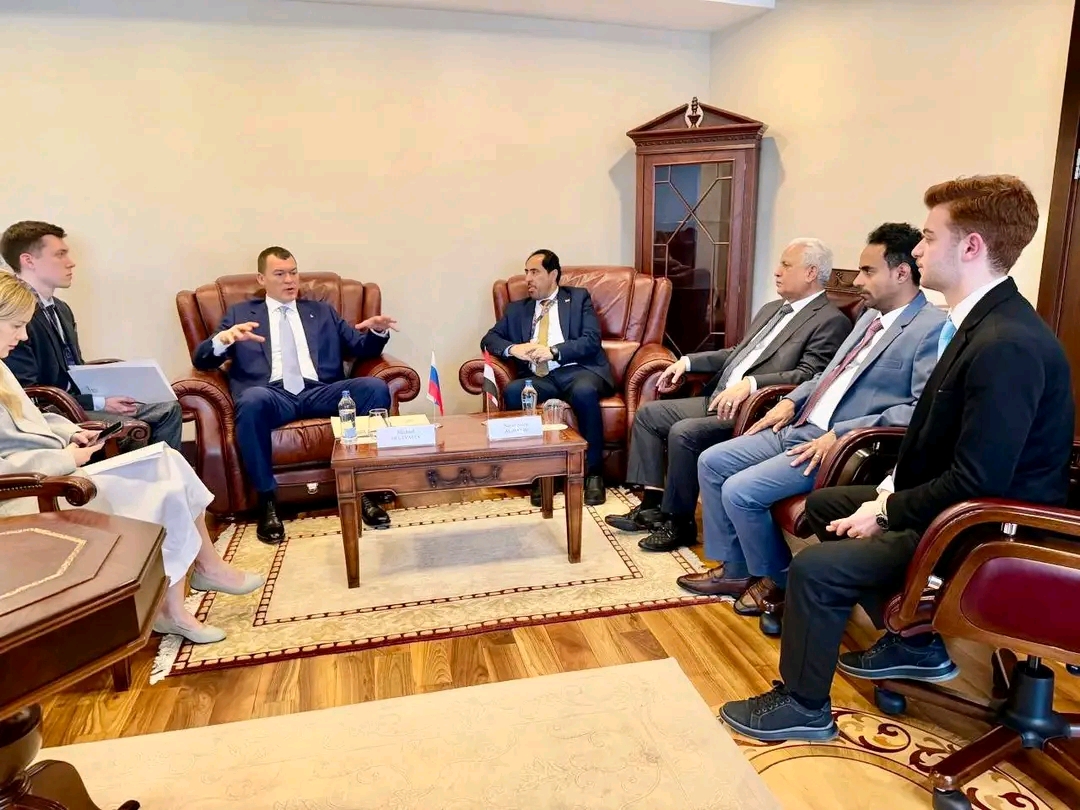 وزير الشباب والرياضة يبحث مع نظيره الروسي سبل تعزيز التعاون الثنائي 1