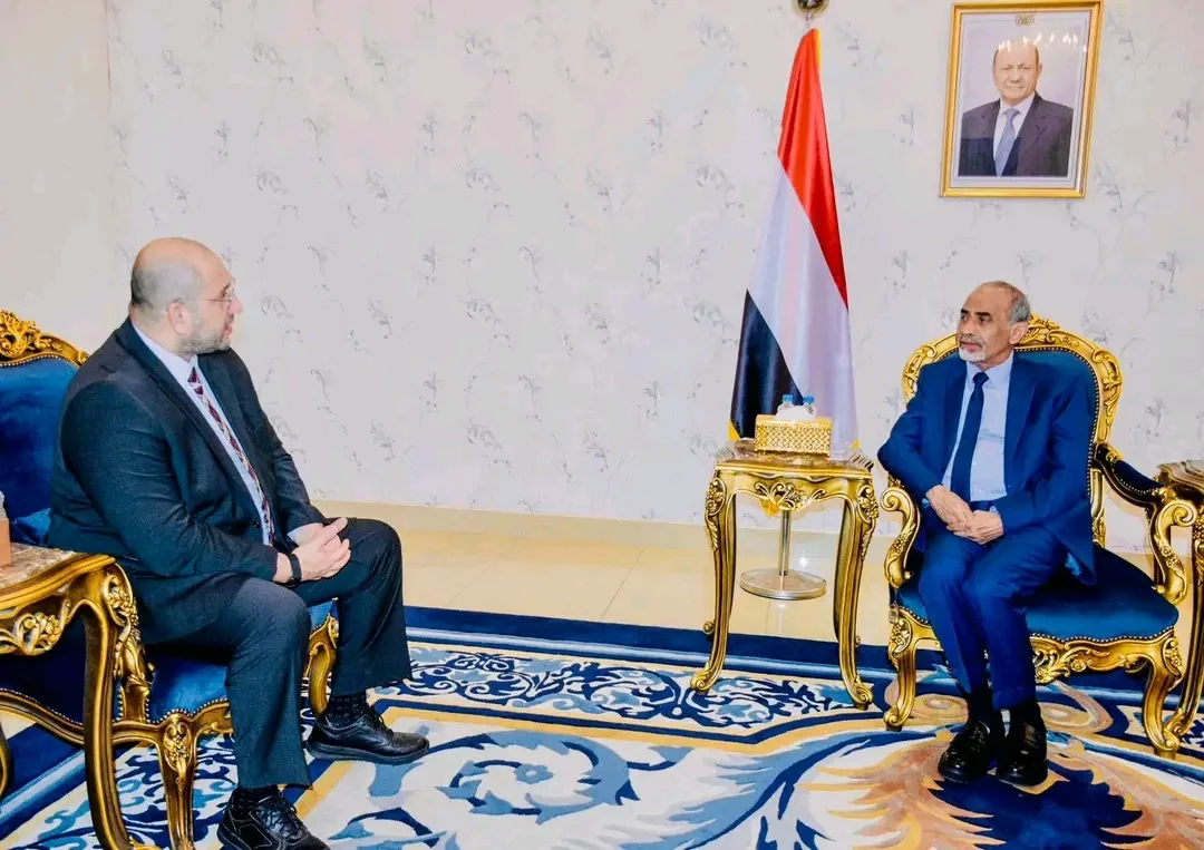 عضو مجلس القيادة محمود الصبيحي يبحث مع الـ (IOM) أوضاع الهجرة والتحديات الإنسانية المرتبطة بها 1