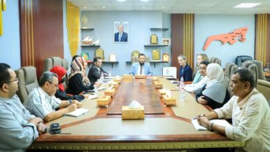 محافظ عدن يبحث مع السفيرة الهولندية تعزيز التعاون التنموي والخدمي 3