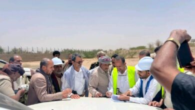 حريب: تسليم موقع إنشاء محطة معالجة مياه الصرف الصحي وبدء تنفيذ مشروع خدمي حيوي 3