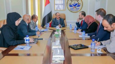 وزير النقل يبحث مع مستشار المبعوث الأممي أوضاع القطاع وسبل دعمه وتطويره 2