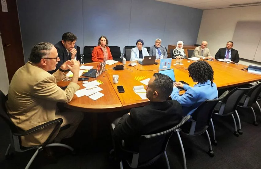 الزوبة وباسلمة يبحثان مع البنك الدولي دعم تمكين السلطة المحلية في اليمن 1