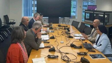 الوزير الشرجبي يبحث مع المدير العالمي لقطاع المياه بالبنك الدولي استراتيجية الأمن المائي 2