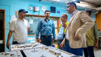 نائب وزير الإعلام يطّلع على سير العمل التأهيلية في تلفزيون وإذاعة عدن 2