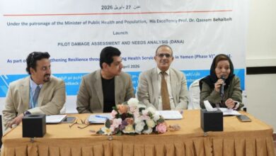 وزير الصحة يفتتح ورشة عمل تقييم الاضرار وتحليل احتياجات القطاع الصحي 4