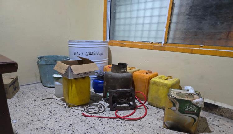 حملة أمنية كبرى في حضرموت تسقط مصنع خمر بلدي وتفكك أوكار ترويج المخدرات في المكلا 1