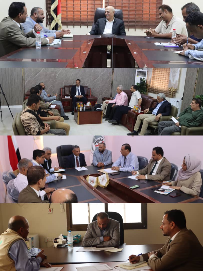 محافظ الضالع يبحث مع العديد من الوزراء والمنظمات الدولية المشاريع والاحتياجات الاولوية للمحافظة 1