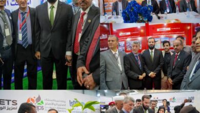محافظ أبين يدشن المعرض الأول للمنتجات والصناعة الوطنية بعدن 1